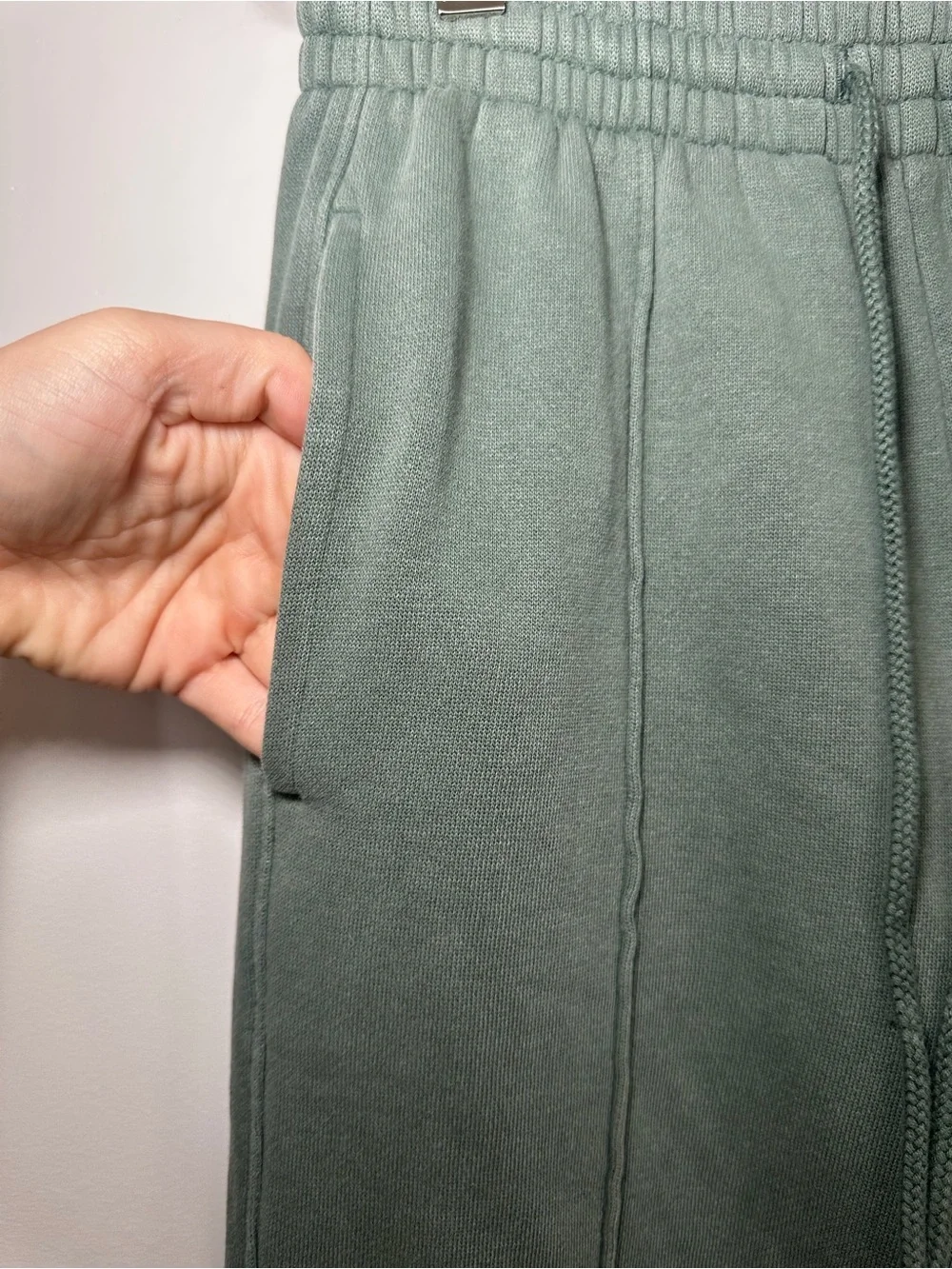 PINK by Victoria’s Secret Wide Leg Sweatpants Sage Green XS